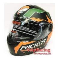 ราคา หมวกกันน็อค Rider รุ่น Vision-X ลายStar Orange (6867473)