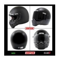 ราคา หมวกกันน็อค SIMPSON M30 BLACK (6805462)