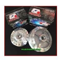 ราคา ดุมกลึงเงา หน้าดิส-หลังดรัมเบรค Honda-WAVE125R (ดุมเฟืองไมล์) (6626544)