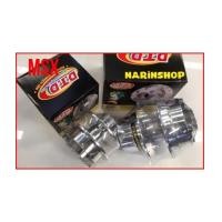 ราคา ดุมหน้าดิส-ดุมหลังดิส กลึงเงา Honda-MSX (6626469)