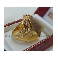 ราคา แหวนกระเบนท้องน้ำตัวเรือนทองฉลุลาย(งานสั่งทำ) (6332251)