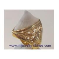 ราคา แหวนหัวหางกระเบนท้องน้ำ ตัวเรือนทอง ฉลุลาย (4211989)