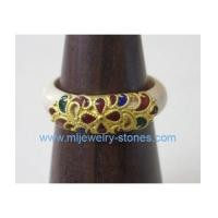 ราคา แหวนงาช้างหุ้มทองลงยาสุโขทัย (3692565)