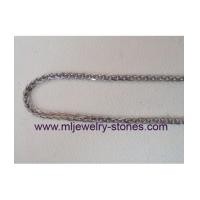 ราคา สร้อยคอทองคำขาวอิตาลีแท้ 18 k (3691892)