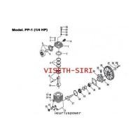 ราคา อะไหล่ปั๊มลมพูม่า 1/4 แรงม้า รุ่น PP-1 (7244841)