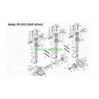 ราคา อะไหล่ปั๊มลมพูม่า 15 แรงม้า รุ่น PP-315 (15 HP รุ่นใหม่) (7143492)