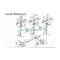ราคา อะไหล่ปั๊มลมพูม่า 15 แรงม้า รุ่น PP-315 (15 HP รุ่นเก่า) (7143487)