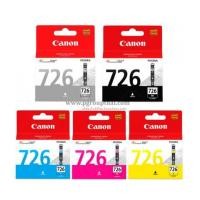 ราคา หมึกอิงค์เจ็ท Canon CLI-726BK/C/M/Y/GY ดำ,ฟ้า,ม่วงแดง,เหลือง,เทา (6815853)