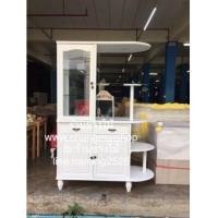 ราคา ตู้โชว์สีขาวสไตล์วินเทจ ตู้โชว์กระเป๋า ตู้โชว์เครื่องสำอาง ตู้โชว์อื่นๆราคาโรงงาน (7189863)