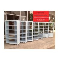 ราคา ตู้โชว์สีขาวสไตล์วินเทจ ตู้โชว์กระเป๋า ตู้โชว์เครื่องสำอาง ตู้โชว์อื่นๆราคาโรงงาน (7186678)