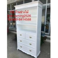 ราคา ตู้โชว์สีขาวสไตล์วินเทจ ตู้โชว์กระเป๋า ตู้โชว์เครื่องสำอาง ตู้โชว์อื่นๆราคาโรงงาน (7186665)