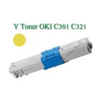 ราคา OKI 44973533 Yellow Toner For C301 C301dn C321DN OKI Printer Laser ตลับหมึกโทนเนอร์โอกิสีเหลือง (6275647)