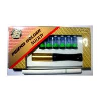ราคา ที่กรองบุหรี่ Friend Holder แบบหัวสั้น ดีดไม่ได้ ( สีทอง ) (6374281)