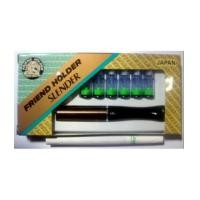 ราคา ที่กรองบุหรี่ Friend Holder แบบหัวยาว ดีดไม่ได้ ( สีน้ำตาลลายเรียบ ) (6374266)