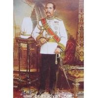 ราคา ภาพมงคล ภาพรัชกาลที่ 5 ทรงชุดทหาร (สีขาว) ประทับยืน (3841590)