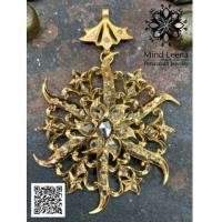 ราคา จี้และเข็มกลัดเพชรซีก บินตังเพชรซีก งานโบราณเก่า อายุเกิน 60 ปี (7506680)