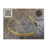 ราคา สร้อยข้อมือเพชรซีกโบราณ ลายดอกจอก (7505088)