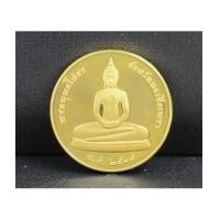 ราคา เหรียญ หลวงพ่อโสธร พิชัยกษัตริย์ ที่ระลึกพระราชพิธียกฉัตรทองคำ นื้อทองคำ ปี 2539 นน. 18.05 g (7504554)