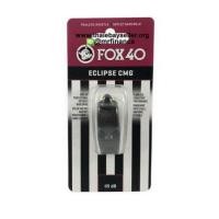 ราคา นกหวีด FOX 40 ECLIPSE มียางครอบปาก(CMG) ไม่มีสายคล้องคอ 115dB (สีดำ) ของแท้ ของใหม่ (7104960)