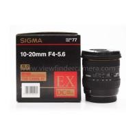 ราคา Sigma 10-20mm f/4-5.6 EX DC HSM for canon (สินค้ามือสอง) สภาพ 80 มีกล่อง ไม่มีกระเป๋า ไม่มีHood (6183578)