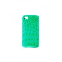 ราคา I phone 4(s) cover in green crocodile leather (5073796)