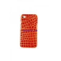 ราคา I phone 4(s) cover in brown crocodile leather (5073789)