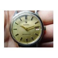 ราคา นาฬิกา Roamer Searock ระบบไขลานมีวันที่ Swiss made ใช้งานได้ปกติ (7175859)