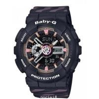 ราคา นาฬิกาผู้หญิง BABY-G รุ่น BA-110CH-1A สีดำ (7267762)