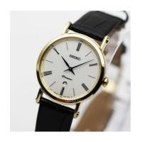 ราคา นาฬิกา SEIKO Premier sapphire lady SXB432P1 เรือนทอง สายหนัง (7233777)
