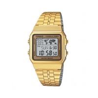 ราคา นาฬิกา CASIO digital worldtime A500WGA-9DF เรือนทอง (6396024)