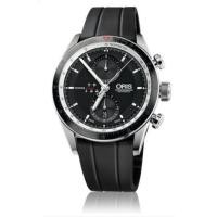 ราคา Oris Artix Gt Chronograph นาฬิกาข้อมือผู้ชาย สีดำ สายยาง รุ่น 67476614154RS (6619164)