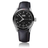 ราคา Oris Artix GT Day นาฬิกาข้อมือผู้ชาย สีดำ สายหนัง รุ่น 73576624434FC (6619162)