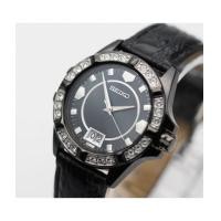 ราคา นาฬิกา SEIKO Lord crystal lady ควอทซ์ SUR805P1 สายหนัง (7168005)