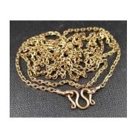 ราคา สร้อยคอ นาก40 ลายคดกริช งานเก่า หลุดจำนำ ความยาว นน. 6.72 g (7383075)