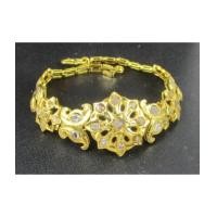ราคา สร้อยข้อมือ เพชรซีก ฉลุลาย ทอง90 งานเก่า หลุดจำนำ สวยมาก นน. 20.88 g (7383036)