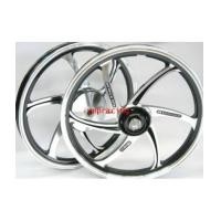 ราคา ล้อแม็ก Daichi แม็กไดอิจิ ลาย Racing 68 สีดำ ตัดเงิน AUMATIC YAMAHA (5103509)