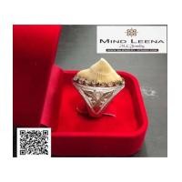 ราคา แหวนหางกระเบนโรนิน ตัวเรือนเงินแปะนาก (งานสั่งทำ) (7382616)