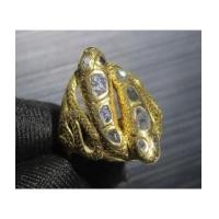 ราคา แหวน งู 2 หัว ฝังเพชรซีก ทอง90 งานเก่า หลุดจำนำ สวยมาก นน. 5.44 g (7381807)