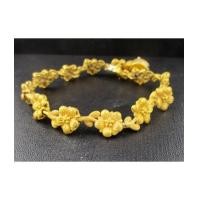 ราคา สร้อยข้อมือ Prima Gold ทอง24K ลายดอกไม้ รอบเส้น งานสวย น่ารักมาก นน. 29.43 g (7375602)