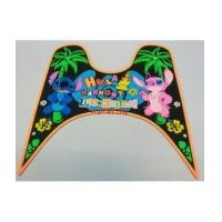 ราคา แผ่นยางรองแผ่นวางเท้าสคูปปี้ NEW SCOOPY-I 2012 Stith ชมพู (4799016)