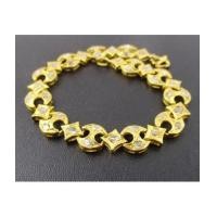ราคา สร้อยข้อมือ เพชรซีก ฉลุลาย รอบเส้น ทอง90 งานเก่า หลุดจำนำ สวยมาก นน. 14.00 g (7374318)