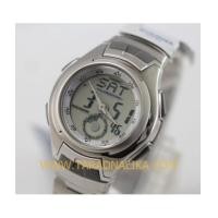 ราคา นาฬิกา casio dual time AQ-160WD-7BVDF (5904484)