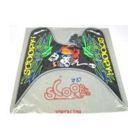 ราคา แผ่นยางรองแผ่นวางเท้าสคูปปี้ SCOOPY-I สีเทาดำลาย (4154493)