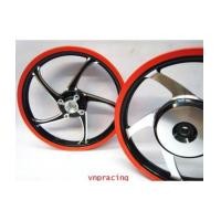 ราคา ล้อแม็ก Daichi แม็กไดอิจิ ลาย Racing 53สีดำขอบแดงตัดเงิน (4148061)