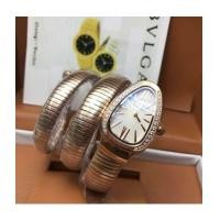 ราคา BVLGARI SNAKE WATCH กรอบเพชรหน้าขาว (7075650)