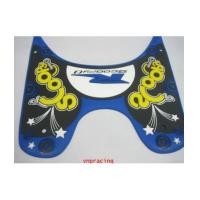 ราคา แผ่นยางรองแผ่นวางเท้าสคูปปี้ SCOOPY-I สีนำ้เงินดำลายสคูปปี้ (3722235)