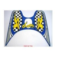 ราคา แผ่นยางรองแผ่นวางเท้าสคูปปี้ SCOOPY-I สีน้ำเงินลาย (3222998)