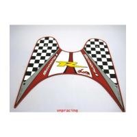 ราคา แผ่นยางรองแผ่นวางเท้าสคูปปี้ SCOOPY-I สีแดงลาย (3222944)