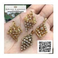 ราคา จี้เพชรซีกโบราณ งานเปอรานากัน (7344916)