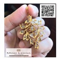 ราคา จี้เพชรซีกโบราณ จี้ฮัวหนา ตัวเรือนทองเก่า (7344557)